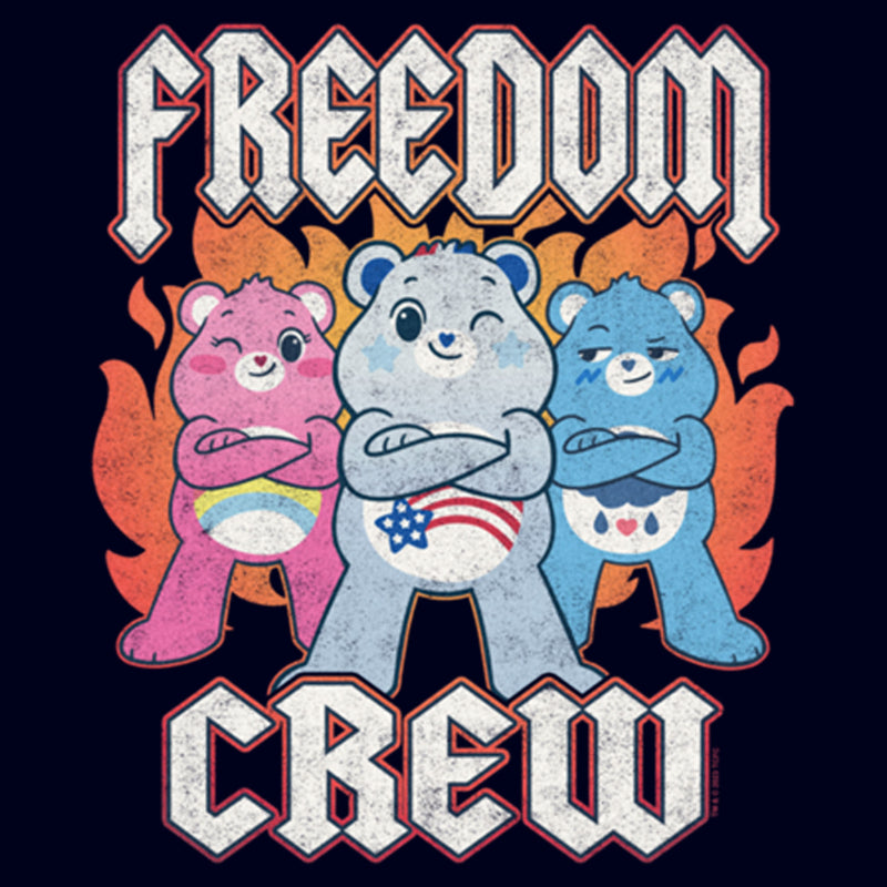 Junior's Care Bears Freedom Crew T-Shirt