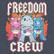 Women's Care Bears Freedom Crew Racerback Tank Top