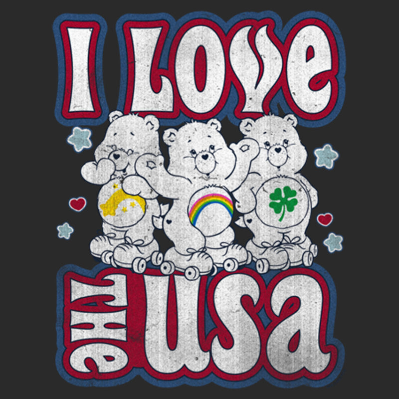 Men's Care Bears I Love the USA T-Shirt