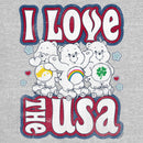 Junior's Care Bears I Love the USA T-Shirt