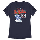Women's Care Bears Grumpy Bear Team America 82 T-Shirt
