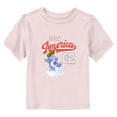 Toddler's Care Bears Team America Baseball Grumpy Bear T-Shirt