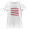 Girl's Care Bears Team USA Flag T-Shirt