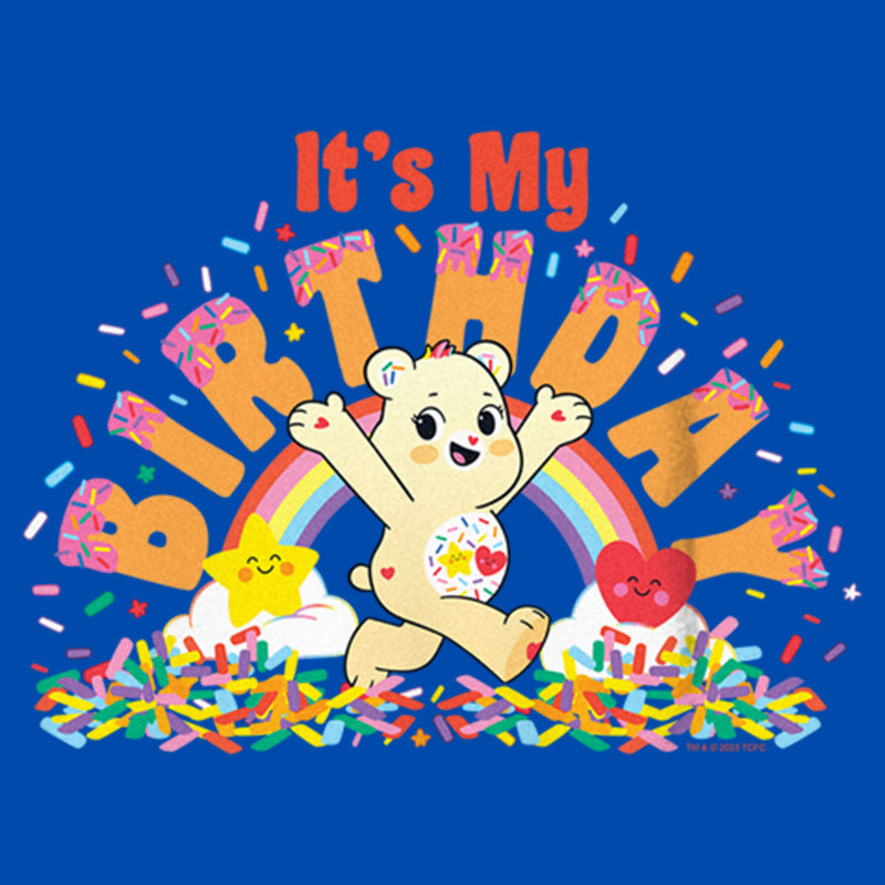 Boy's Care Bears Sweet Celebrations Bear It's My Birthday T-Shirt