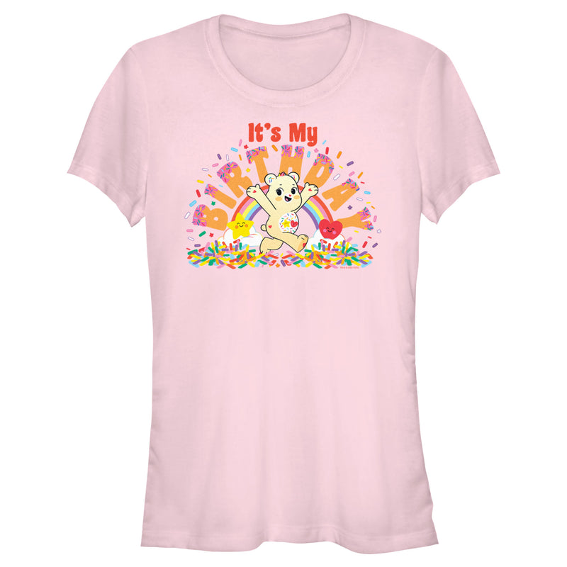 Junior's Care Bears Sweet Celebrations Bear It's My Birthday T-Shirt