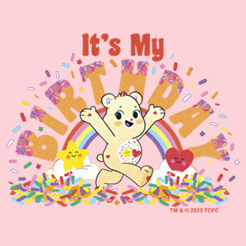 Infant's Care Bears It’s My Birthday Sweet Celebrations Bear Onesie