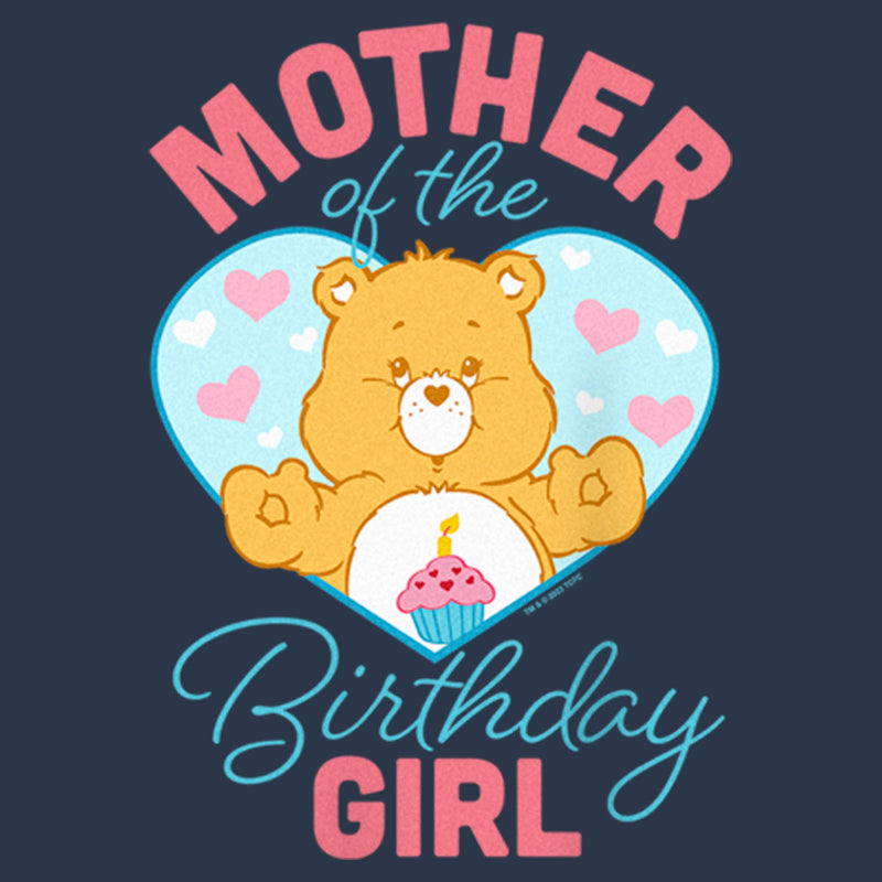 Junior's Care Bears Mother of the Birthday Girl Racerback Tank Top