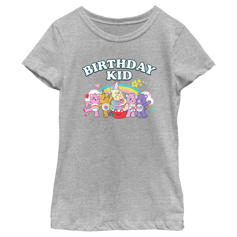 Girl's Care Bears Birthday Kid T-Shirt