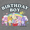 Infant's Care Bears Birthday Boy Cupcake Group Onesie