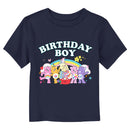 Toddler's Care Bears Birthday Boy Celebration T-Shirt