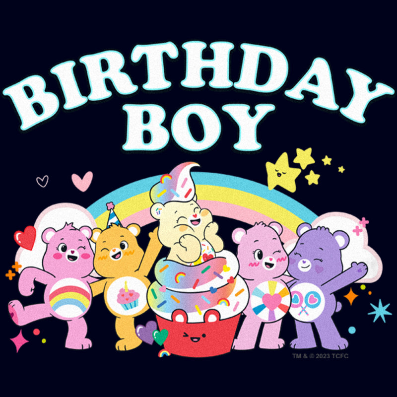 Toddler's Care Bears Birthday Boy Celebration T-Shirt