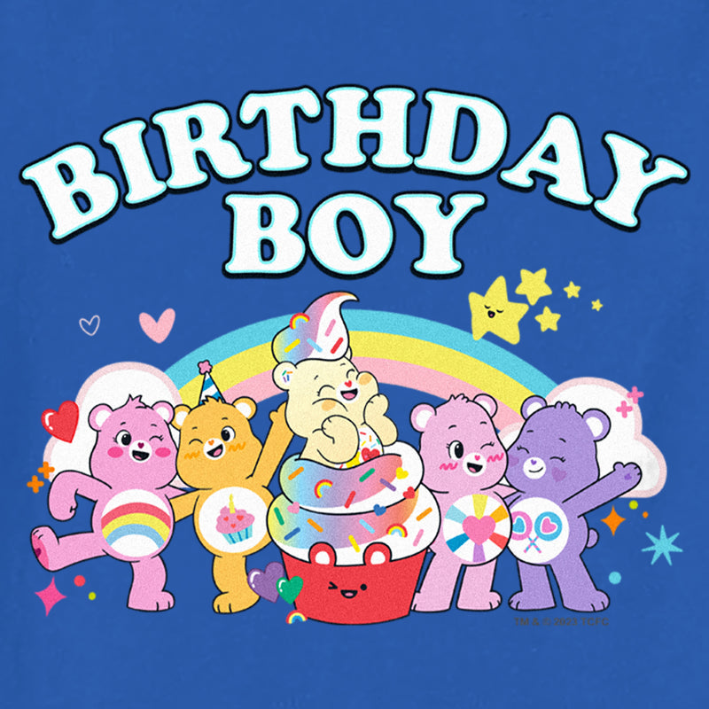 Toddler's Care Bears Birthday Boy Celebration T-Shirt