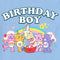 Toddler's Care Bears Birthday Boy Celebration T-Shirt