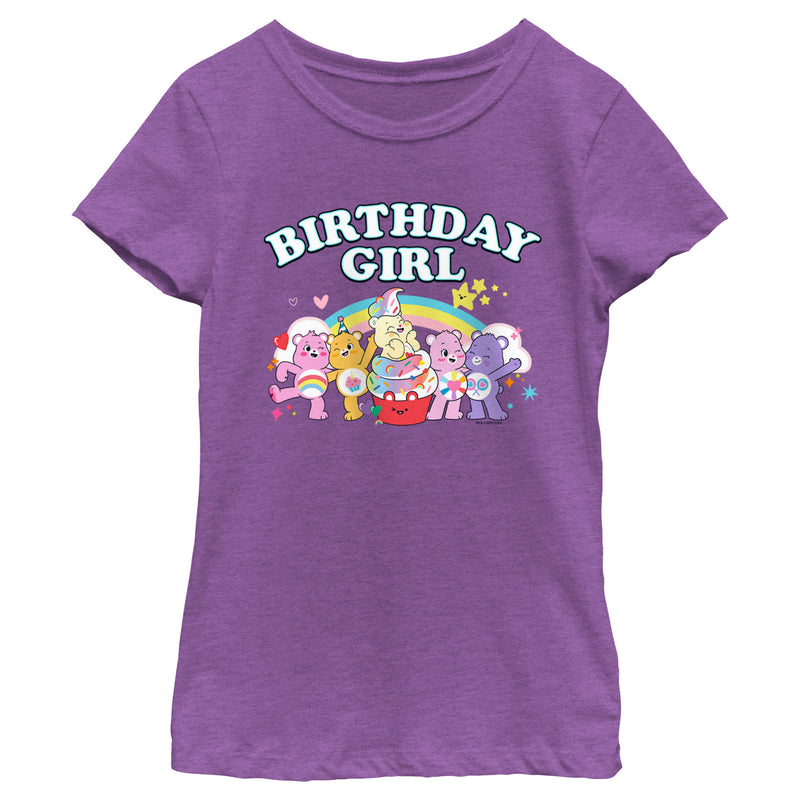 Girl's Care Bears Birthday Girl T-Shirt