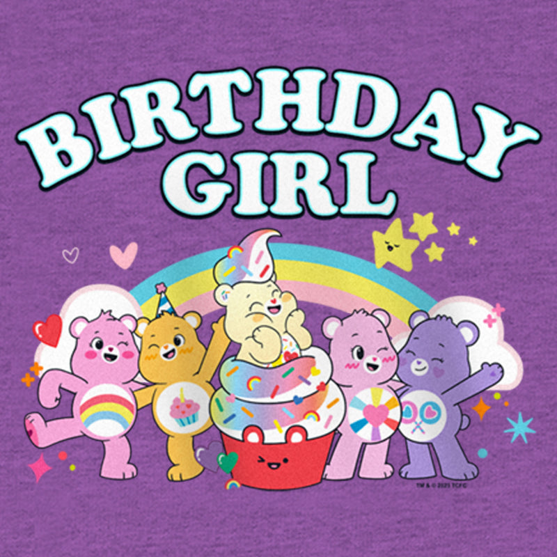 Girl's Care Bears Birthday Girl T-Shirt