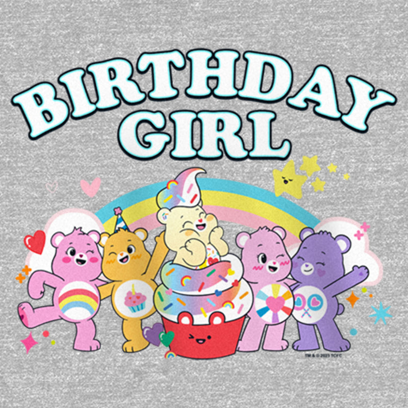 Girl's Care Bears Birthday Girl T-Shirt