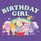 Women's Care Bears Birthday Girl Racerback Tank Top