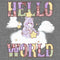 Infant's Care Bears Share Bear Hello World Onesie