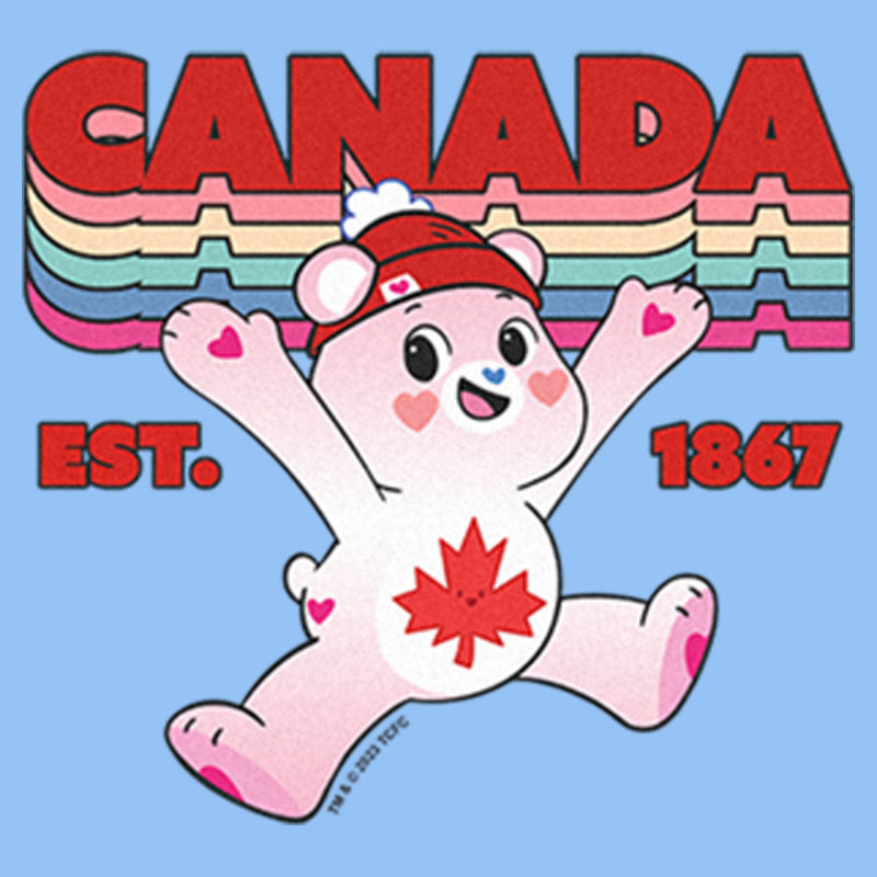 Infant's Care Bears True North Bear Canada Est. 1867 Onesie