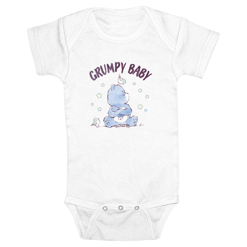 Infant's Care Bears Grumpy Bear Grumpy Baby Onesie