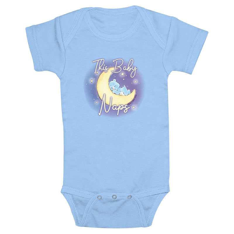 Infant's Care Bears Bedtime Bear This Baby Naps Onesie