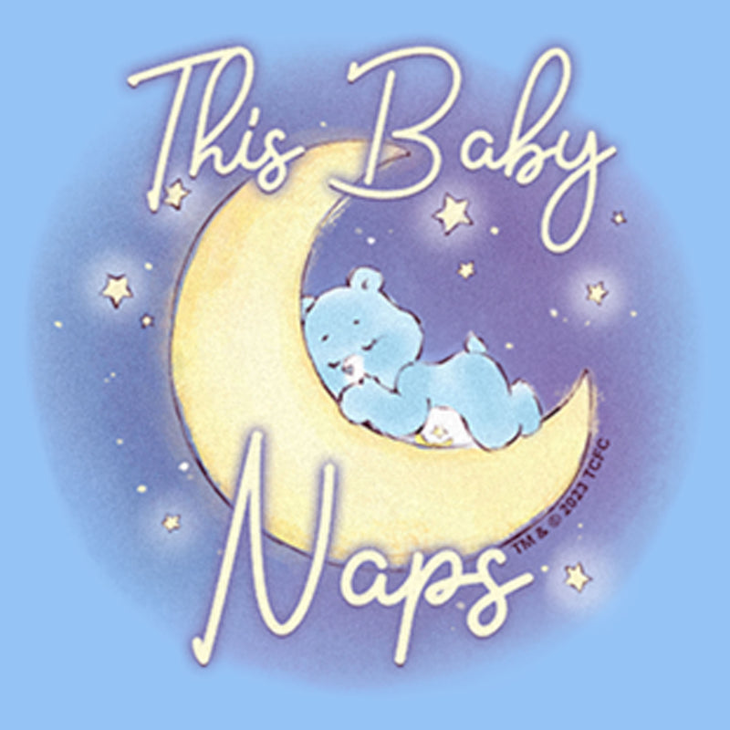 Infant's Care Bears Bedtime Bear This Baby Naps Onesie