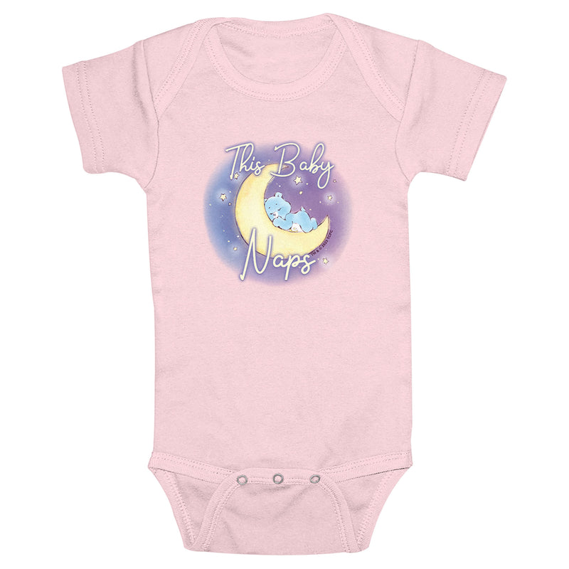 Infant's Care Bears Bedtime Bear This Baby Naps Onesie