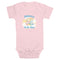 Infant's Care Bears Cheer Bear and Bedtime Bear Happy to Be Here Onesie