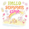 Infant's Care Bears Hello Summer Time Onesie