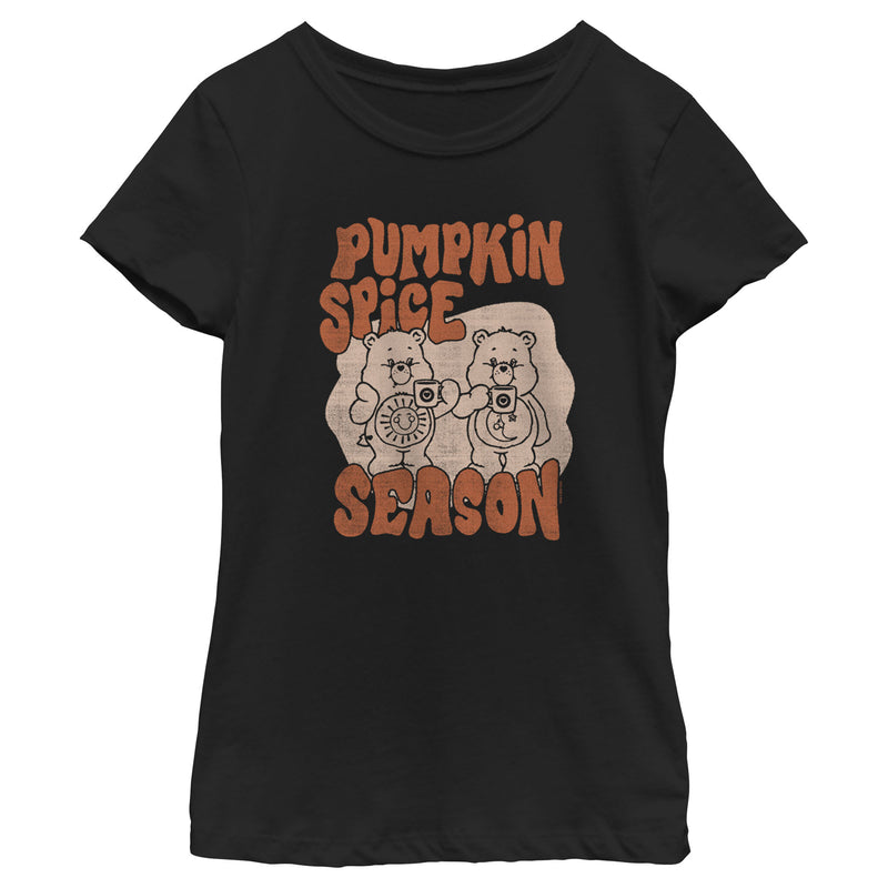 Girl's Care Bears Pumpkin Spice Season T-Shirt