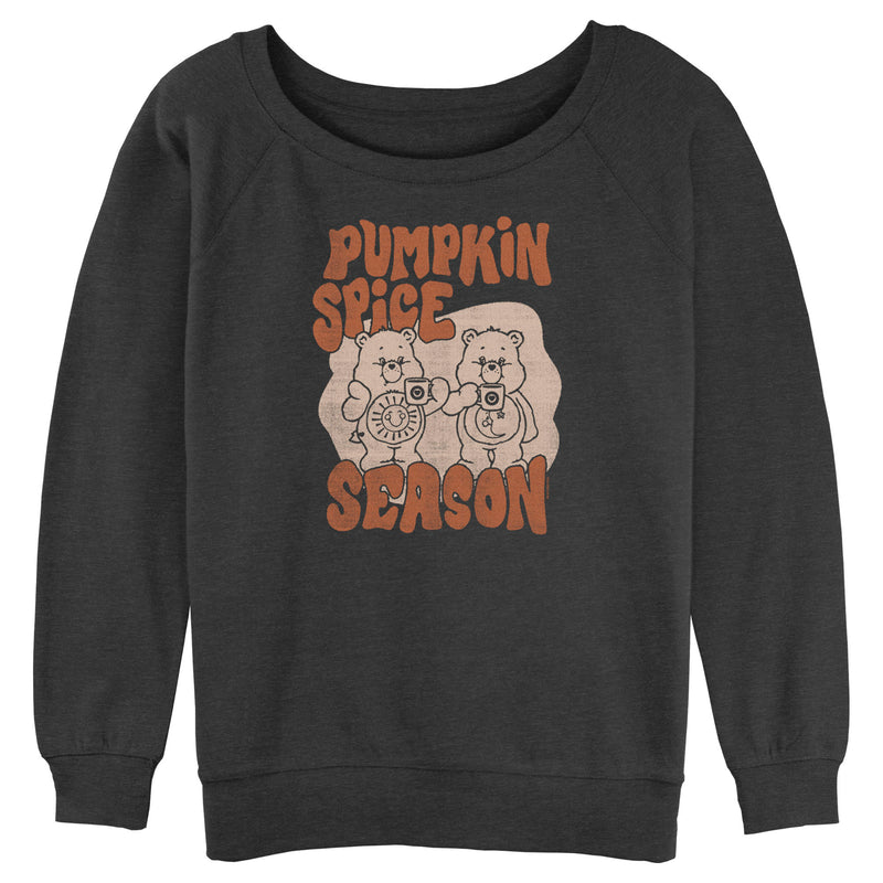 Junior's Care Bears Pumpkin Spice Season Sweatshirt