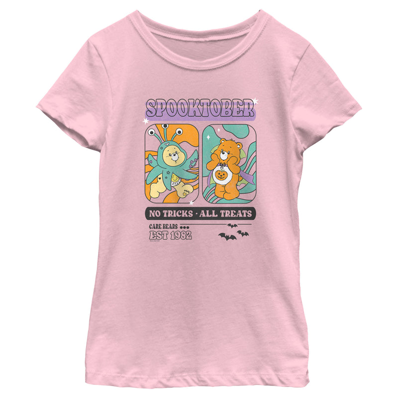 Girl's Care Bears Halloween Spooktober T-Shirt