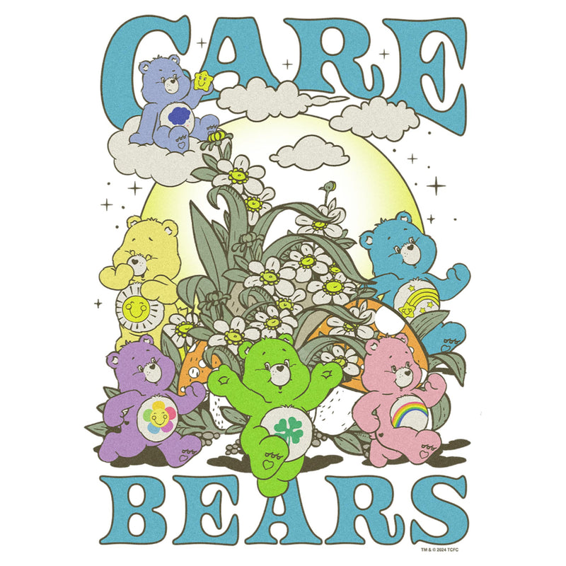 Men's Care Bears Floral Night T-Shirt