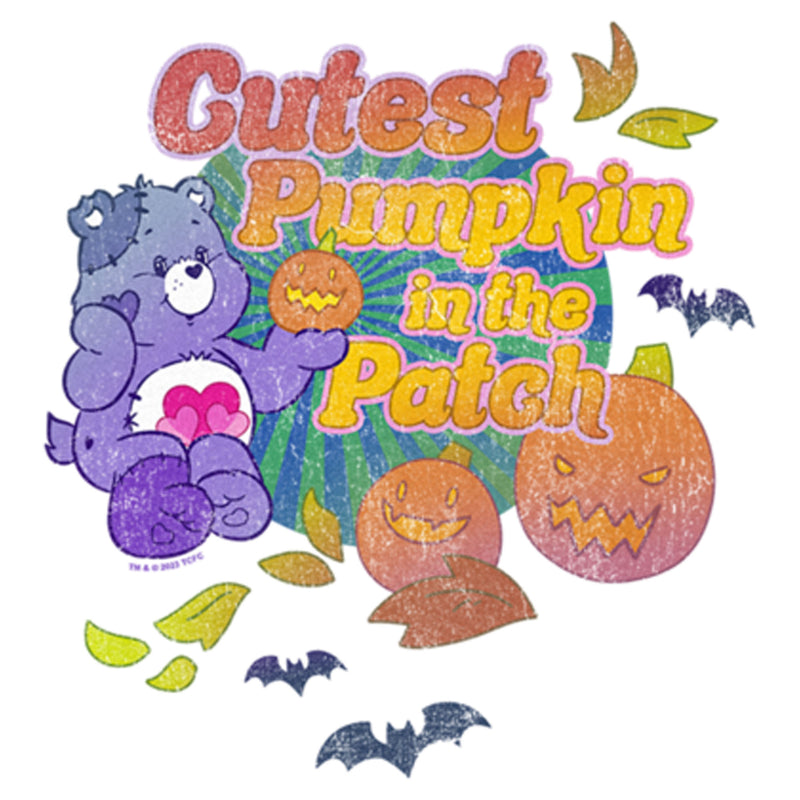 Women's Care Bears Harmony Bear Cutest Pumpkin in the Patch T-Shirt