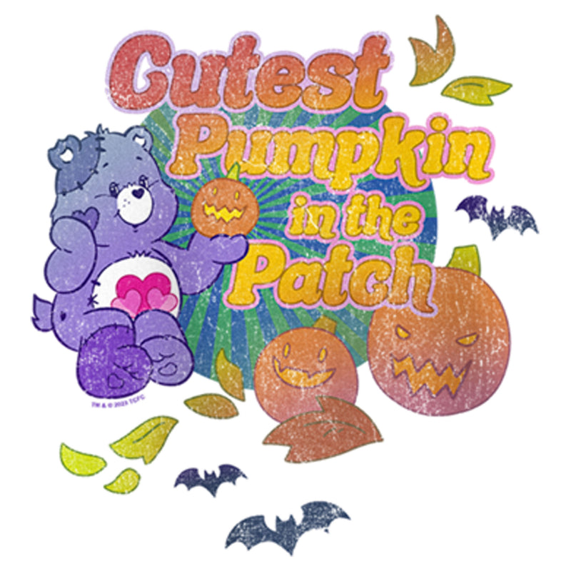 Girl's Care Bears Harmony Bear Cutest Pumpkin in the Patch T-Shirt