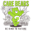 Men's Care Bears Be Kind to Nature Good Luck Bear T-Shirt
