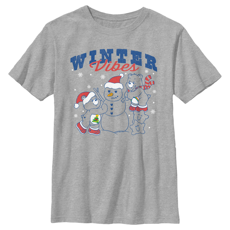 Boy's Care Bears Winter Vibes T-Shirt