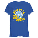 Junior's Care Bears Grumpy Bear New Year Same Hot Mess T-Shirt