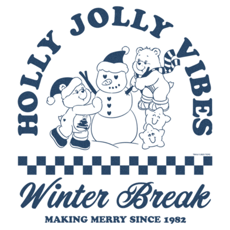 Junior's Care Bears Holly Jolly Vibes T-Shirt