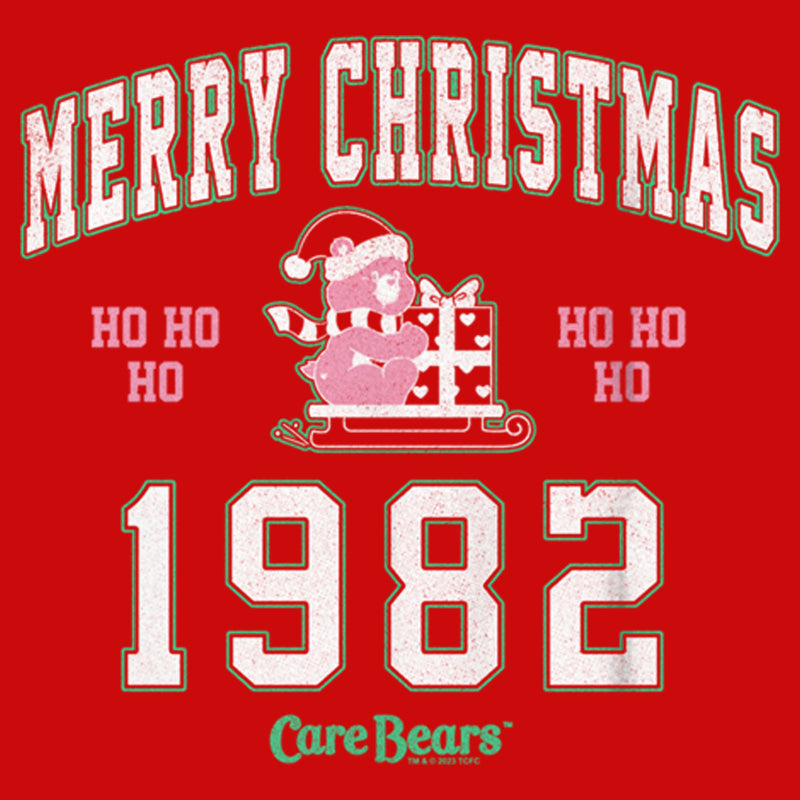 Boy's Care Bears Merry Christmas Cheer Bear T-Shirt