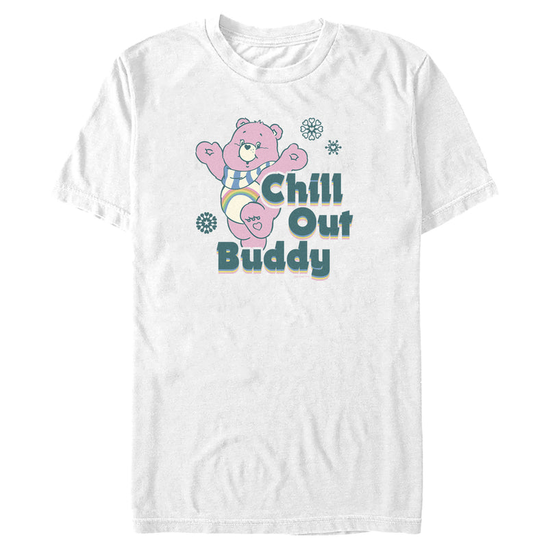 Men's Care Bears Best Friend Bear Chill Out Buddy T-Shirt