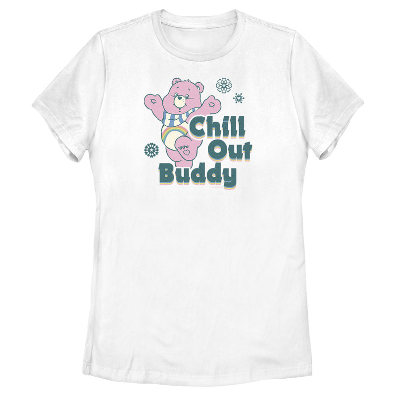 Women's Care Bears Best Friend Bear Chill Out Buddy T-Shirt