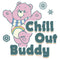 Women's Care Bears Best Friend Bear Chill Out Buddy T-Shirt