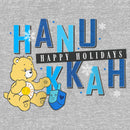 Girl's Care Bears Funshine Bear Happy Hanukkah T-Shirt