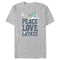 Men's Care Bears Hanukkah Peace Love Latkes T-Shirt