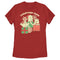 Women's Care Bears Distressed Christmas Crew T-Shirt