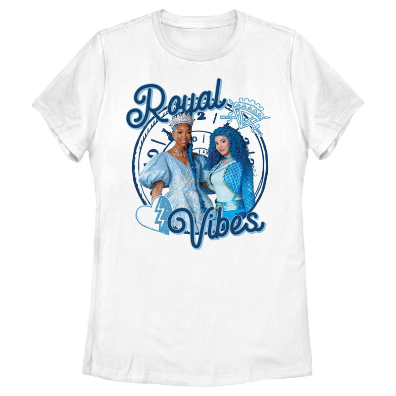 Women's Descendants Cinderella and Chloe Royal Vibes T-Shirt