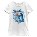 Girl's Descendants Cinderella and Chloe Royal Vibes T-Shirt