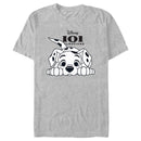 Men's One Hundred and One Dalmatians Big Puppy Logo T-Shirt