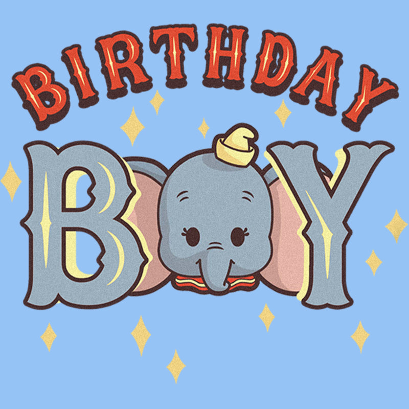 Toddler's Dumbo Cute Birthday Boy T-Shirt